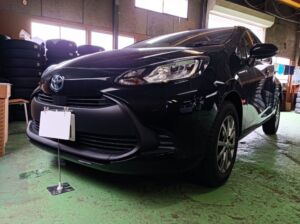 アクアのレンタカー エアコン洗浄および車内消臭